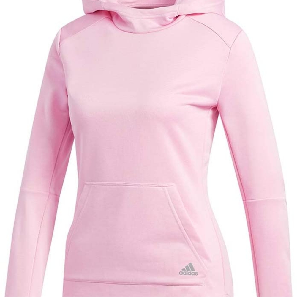 Pink Adidas Pullover Hoodie